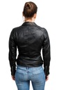Кожаная байкерская куртка DAVID RYAN GINA, размер S
