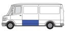 BOČNÉ OPLÁŠTENIE PRAH LE MERCEDES T1 KAČICA 207-410 Typ auta 4x4/SUV Autobusy Nedefinovaný Nákladné autá Nákladné dodávky Auto na kemping Osobné autá