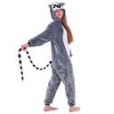 Лемур пижама кигуруми Onesie мужской женский маскарадный костюм M 155-164