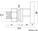 8szt Rolek do kabiny prysznicowej MIMOŚRODOWE 23mm