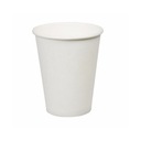 БЕЛЫЕ БУМАЖНЫЕ Стаканчики, ОДНОРАЗОВЫЕ, 250МЛ, 100 шт.