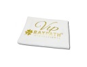 Полотенце Raypath Mini Sunbeam белое VIP 50x80 см