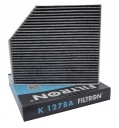 FILTRE CABINES CARBONIQUE K1278A/FIL FILTRON FILTRESphoto 12