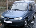 Peugeot Partner I 1997 - 2010 Коврики резиновые с желобками Rezaw-Plast