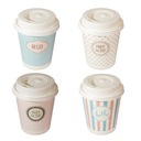 КОФЕЙНЫЕ БУМАЖНЫЕ КРУЖКИ 250МЛ PAST + КРЫШКИ 100ШТ (для перепродажи)