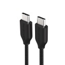 USB-C USB-C RAVКабель питания 0,9 м, 2,4 А, кевлар PD