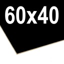 HDF 3mm 600x400 BLACK 1STR. LASER CNC DECOUPAGE