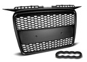 Audi A3 8P 05-08 имитация решетки MAT BLACK аля RS S3