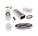 Комплект светодиодов RGB 5 м STRIP 5050 REMOTE TOUCH THICK HIT