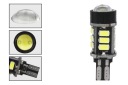 ЛАМПОЧКА LED (СВІТЛОДІОД) 12 SMD 5730 + ЛІНЗА W16W T15 CANBUS  (8577159358) фото min 2