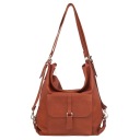 КРАСНАЯ КОЖАНАЯ СУМКА РЮКЗАК кожаная сумка-шоппер 2в1 из мягкой кожи