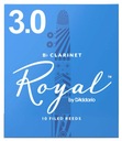 Трость для кларнета D'Addario RICO ROYAL Bb 3.0