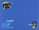 ESD MAT 600x800 2мм МАТОВЫЙ СИНИЙ + ЛЕНТА
