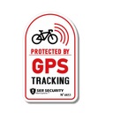 GPS-СИГНАЛИЗАЦИЯ СЛЕЖЕНИЯ MTB DA31 предупреждающая наклейка