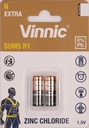 10x БАТАРЕЯ 1,5 В VINNIC SUM5 R1 N MN9100 LR1 E90