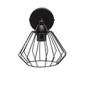 Настенный светильник с проволочным абажуром в стиле ретро в стиле лофт