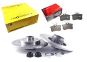 ДИСКИ + ПОДШИПНИКИ И АБС ЗАДНИЕ КОЛОДКИ RENAULT MEGANE III SCENIC 3 +ABS