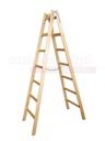 ЛЕСТНИЦА ДЕРЕВЯННАЯ ПОКРАСКА, 2x7 СТУПЕНЬКИ