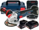 Шлифовальная машина GWX 18V-10 SC BOSCH X-LOCK 2x4,0 Ач