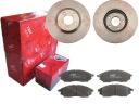 ПЕРЕДНИЕ ДИСКИ, КОЛОДКИ TRW, NISSAN QASHQAI J10 320MM