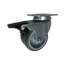 fi 75 МЕБЕЛЬНЫЕ КОЛЕСА КОЛЕСА С ТАНДЕМНЫМ ТОРМОЗОМ