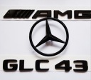MERCEDES C43 GLC43 E43 ЧОРНІ ZNACZKI ТУРБО AMG  (11110375608) фото min 14
