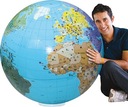 НАДУВАННЫЙ ШАР GLOBUS WORLD XXL 85СМ!! версия.eng