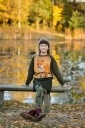 Толстовка из кабана с животным мотивом 98 104