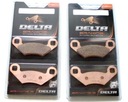 КОМПЛЕКТ ПЕРЕДНИХ ТОРМОЗНЫХ КОЛОДОК - delta-LINHAI