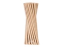 БУМАЖНАЯ СОЛОМКА коричневая 6мм БИО ЭКО КРАФТ 100 шт.