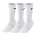 Високі шкарпетки Nike Socks SX4508-101 білі, розмір 38-42