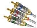 ПРОФЕССИОНАЛЬНЫЙ кабель 3x RCA (тюльпан)-3 RCA 1,5 м (2023 г.)
