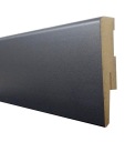 ПЛИНТУС 8 см из МДФ АНТРАЦИТОВОГО цвета