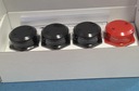 Набор из 4 оригинальных чернил Algotex IJC-02, черный XAAR