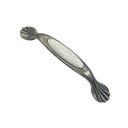 STYLIZOWANY Uchwyt Meblowy KOS STARE SREBRO 96mm