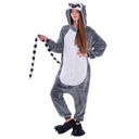 Лемур пижама кигуруми Onesie мужской женский маскарадный костюм M 155-164