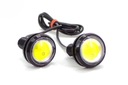 Дневные ходовые огни DRL LED 3W, 2 шт, водонепроницаемые