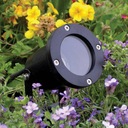 Садовый точечный светильник с шипом для светодиода GU10 с кабелем 1м.