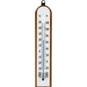 ДЕРЕВЯННЫЙ КОМНАТНЫЙ ТЕРМОМЕТР 012600