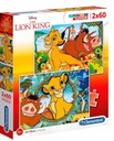 Пазл 2х60 деталей. Суперцвет. Король Лев