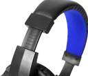 Słuchawki dla graczy gamingowe podświetlane LED mikrofon + adapter combo Mikrofon tak