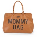 MOMMY BAG БОЛЬШАЯ ВМЕСТИТЕЛЬНАЯ СУМКА ДЛЯ МАТЕРИ, КОРИЧНЕВАЯ ЭКО