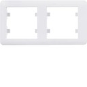 РАМА HAGER LUMINA SOUL 2 ПРЕДМЕТА БЕЛАЯ WL5220