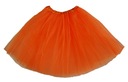 SPÓDNICZKA TIULOWA TIUL SPÓDNICA 50 CM pomarańcz
