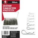 НАБОР ПРУЖИННЫХ ШТИФТОВ МАСТЕРСКАЯ СТАНДАРТ РАЗНЫЕ 150-EL