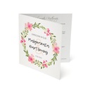 СВАДЕБНЫЕ ПРИГЛАШЕНИЯ ХОЛСТ деревенские сердечные венки