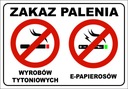Табличка «КУРЕНИЕ ЗАПРЕЩЕНО» 21х15 см.