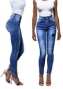 #G5117 JEANS RURKI KOBIECE DOPASOWANE UNIKATOWE M