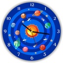 Настенные часы СОЛНЕЧНАЯ СИСТЕМА планета ПРОСТРАНСТВО