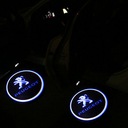 СВЕТОДИОД LED ЛОГОТИП ПРОЖЕКТОР HD PEUGEOT 407 508 5008 307 607 фото 2